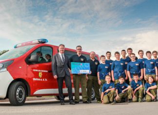 Unterstützung für Feuerwehrjugend