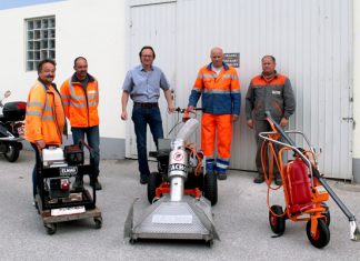 Unkrautvernichtung in Gallspach