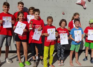 Grieskirchner Kletterkinder erfolgreich