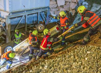 Einsatzübung der FF Alkoven