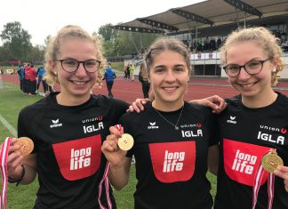 IGLA-Läuferinnen holten Goldmedaille