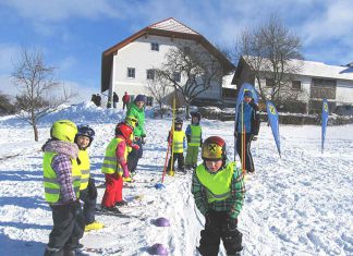 Skikurs der Union Neukirchen/W.