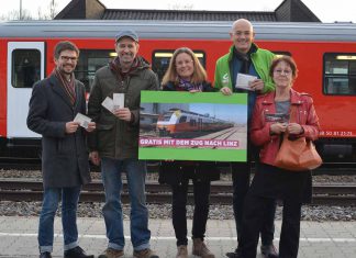 Gratis-Zugticketverleih nach Linz