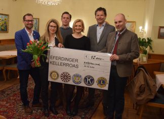 Spendenerlös der Eferdinger Kellerroas überreicht