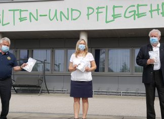 Lions Club spendet Masken