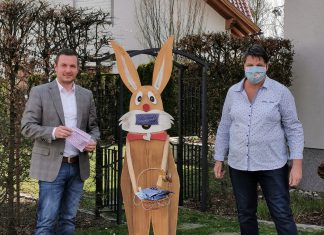 Gratis Schutzmasken in Pupping