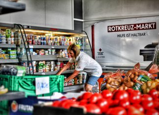 Rotkreuz Markt Eferding wieder normal geöffnet