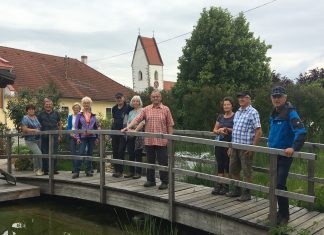 Erste Wanderung in Pasching