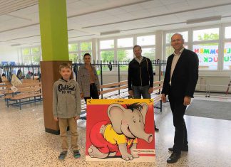 Einsatz von Abstandselefant