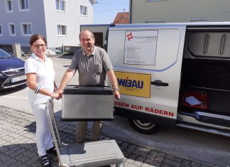 Aktion Essen auf Rädern in Hörsching