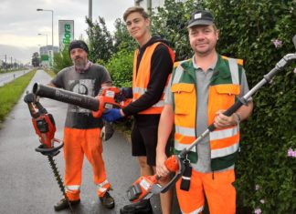 Stadt Leonding setzt auf Akku-Geräte