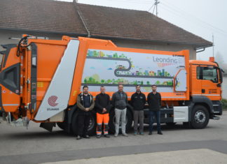 Neues Müllfahrzeug in Leonding