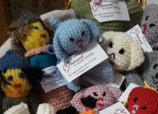Corona-Maskottchen fürs Seniorenheim