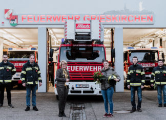 1. Feuerwehrfrau in Grieskirchen
