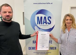 Alzheimerhilfe ist TÜV-zertifiziert