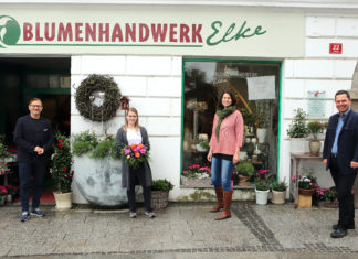 WKO Eferding gratuliert Floristin