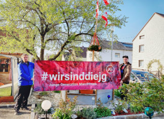 Maibaum für den guten Zweck