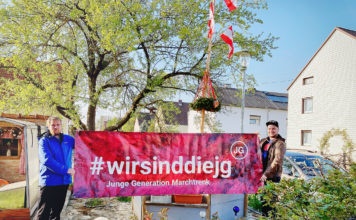 Maibaum für den guten Zweck