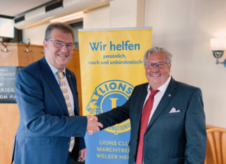 Neuwahl beim Lions Club Marchtrenk