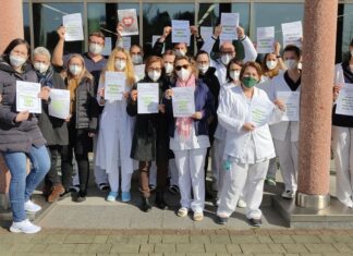 Zeichen gegen Arbeitsüberlastung