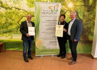 FS Bergheim erhält Zertifikat