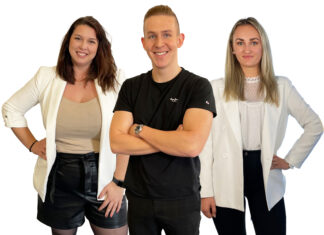 Junges Team für Social-Media-Marketing