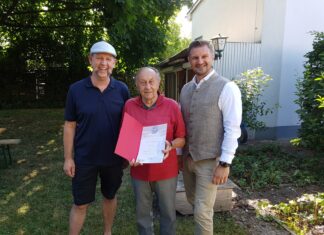70 Jahre Feuerwehrdienst