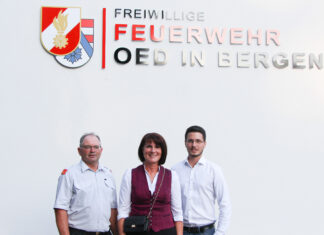 Neues Zeughaus der FF Oed in Bergen