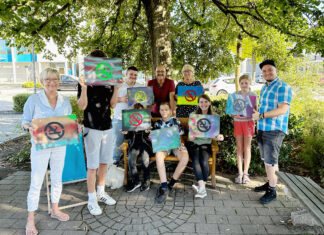 Kreatives Spraying für Jugendliche