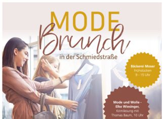 Modebrunch in der Schmiedstraße